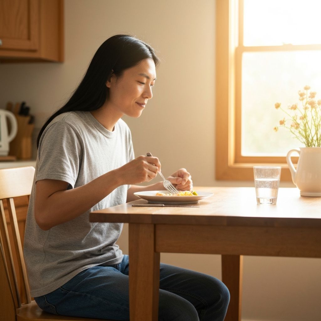 Regular eating intervals